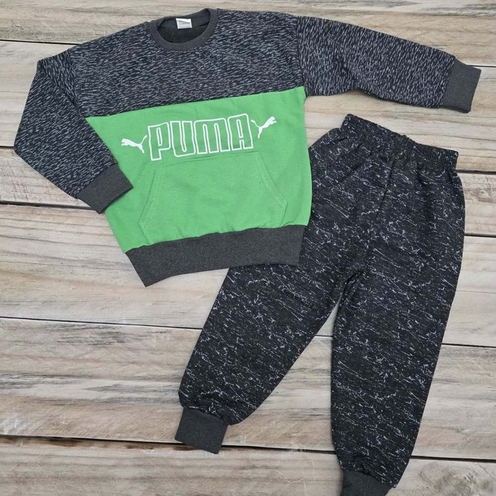 MEMOCAN PMA MEVSİMLİK TAKIM - YEŞİL - 9-10 YAŞ