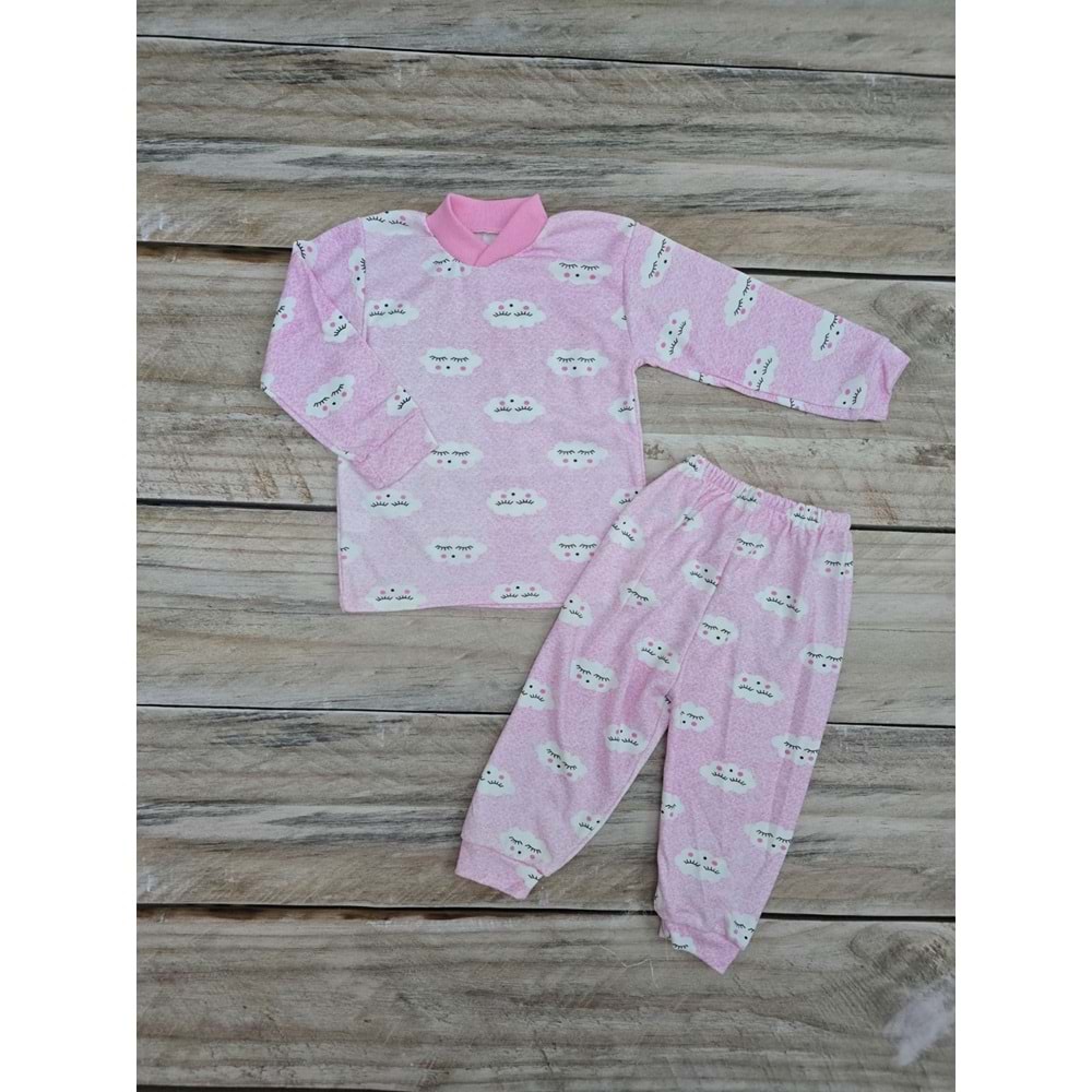 GONCA MEVSİMLİK PİJAMA TAKIMI - PEMBE - 5 YAŞ