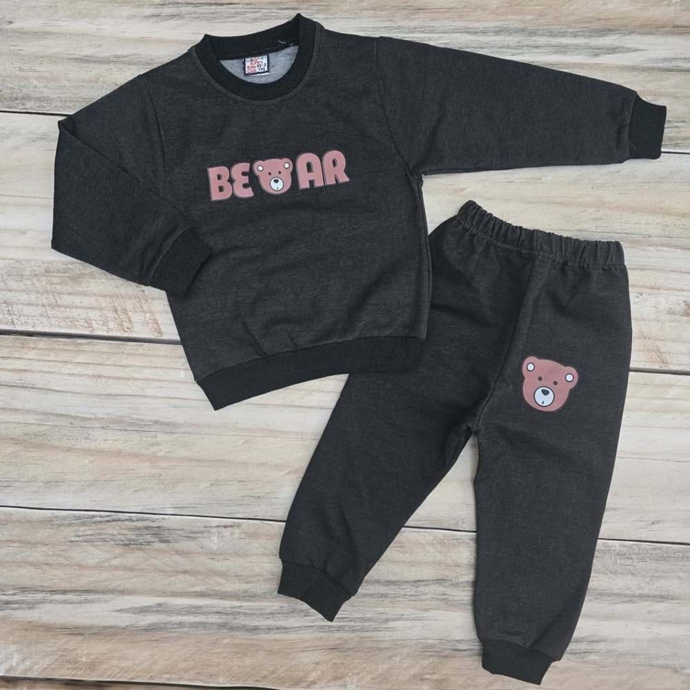 (2-5) Yaş KESKİNCAN BEAR YAZILI TAKIM