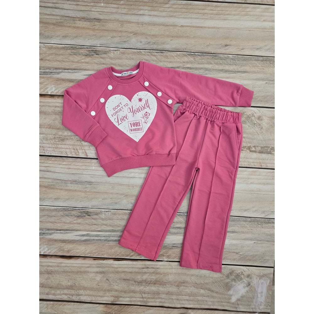 (4-10) Yaş ARTEX KALPLİ MEVSİMLİK TAKIM