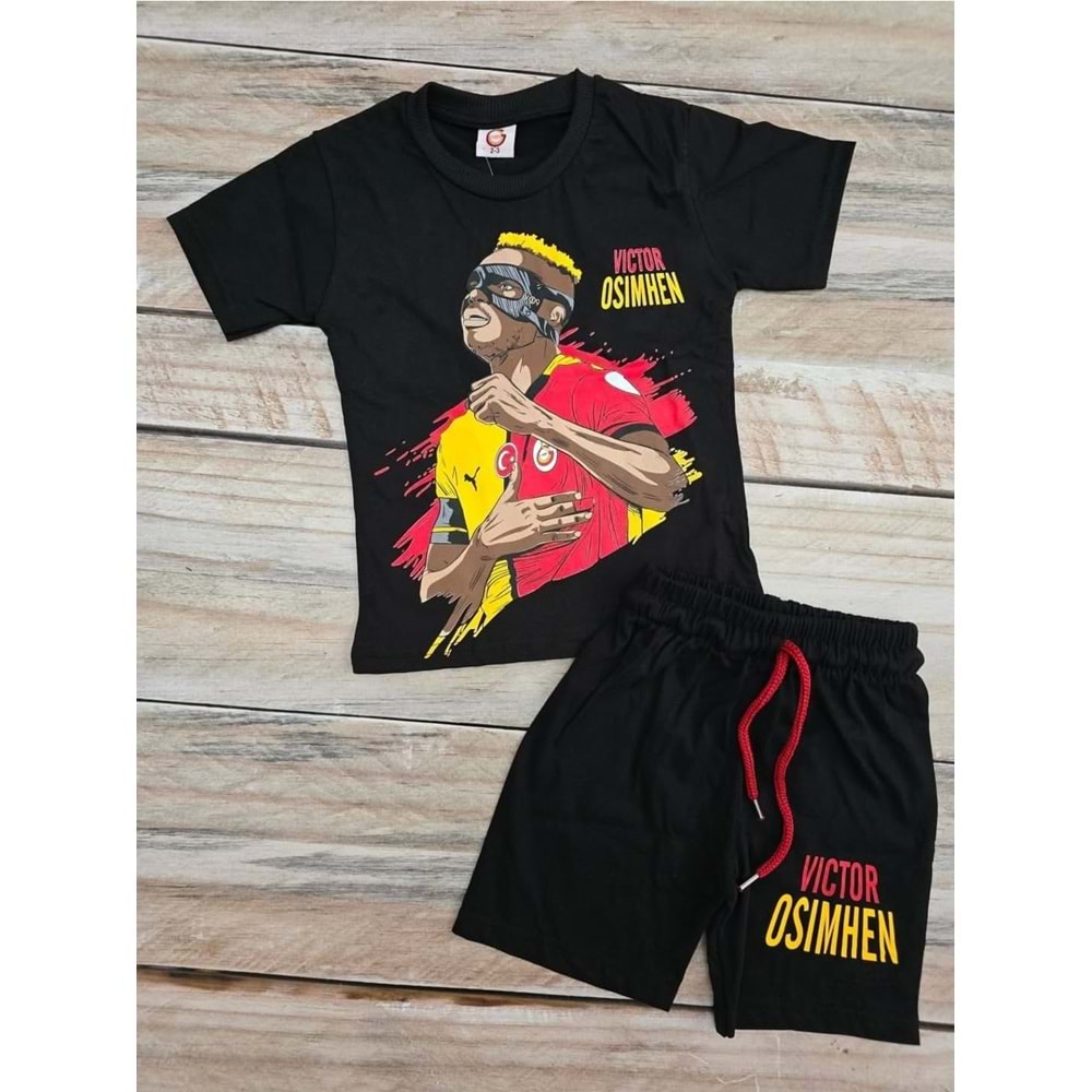 (2-12) Yaş TARAFTAR ŞORTLU TAKIM - DESENLİ - 2-3 YAŞ