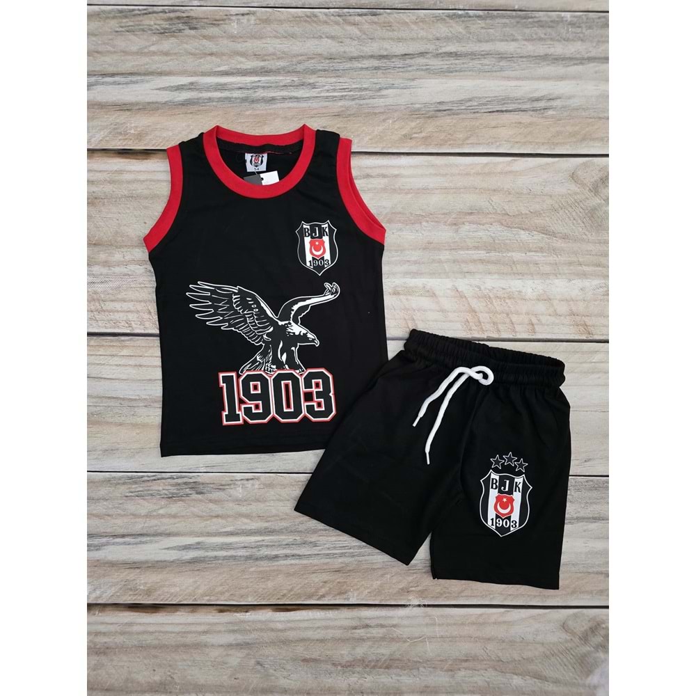 (3-10) Yaş TİNTİNİ BŞK TARAFTAR DESENLİ ASKILI TAKIM - DESENLİ - 3-4 YAŞ