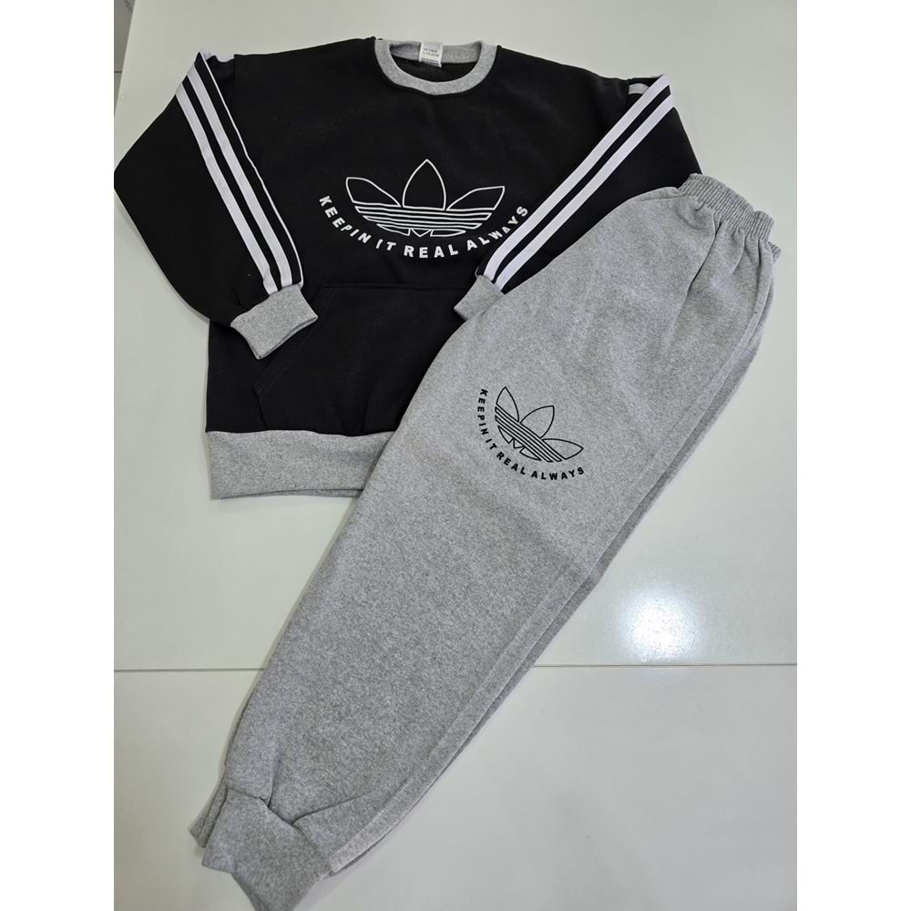(7-10) Yaş MEMOCAN NK DESENLİ İÇİ JARDONLU TAKIM - DESENLİ - 9-10 YAŞ
