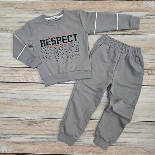 (4-10) Yaş RESPECT DESENLİ MEVSİMLİK TAKIM