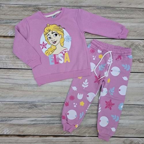 (3-10) Yaş VOI ELSA DESENLİ ÜÇ İP TAKIM