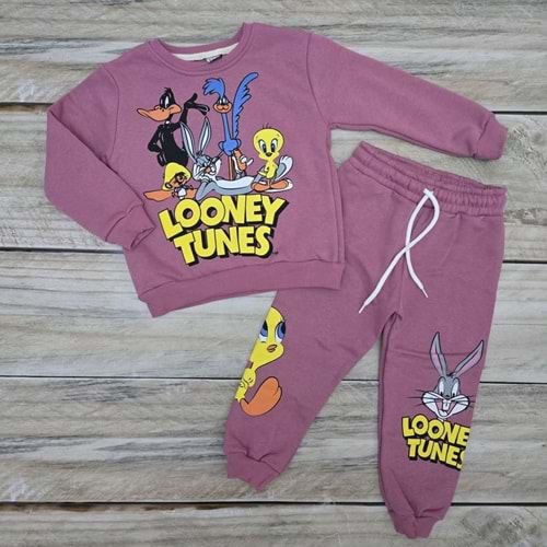 (3-10) Yaş VOI LOONEY TUNES DESENLİ ÜÇ İP TAKIM