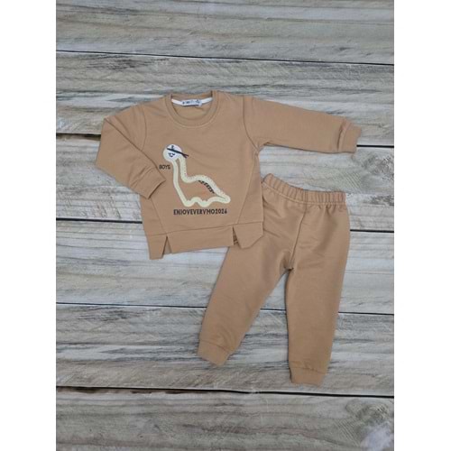 (1-4) Yaş ARTEX DİNAZOR DESENLİ MEVSİMLİK TAKIM