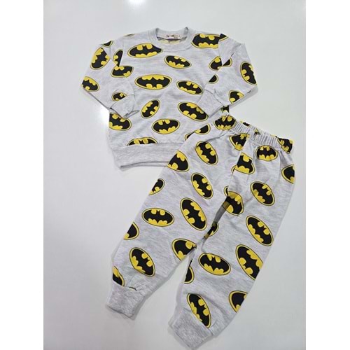 (3-7) Yaş DEFNECAN BATMAN DESENLİ MEVSİMLİK TAKIM