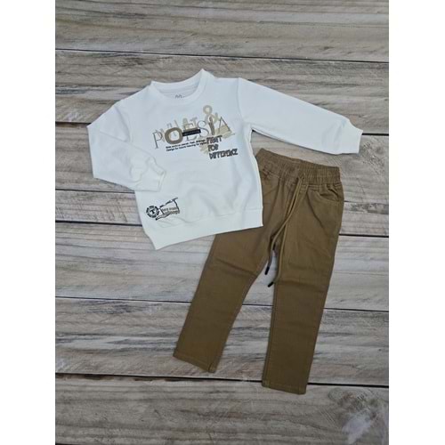 (4-12) Yaş TOMICO POESIA KETEN PANTOLUNLU TAKIM