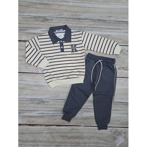 (3-10) Yaş TİNTİNİ KING BASKILI MEVSİMLİK TAKIM