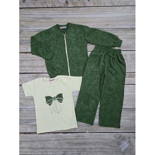 (5-12) Yaş TİNTİNİ ÜÇ PARÇALI KURDALELİ TAKIM