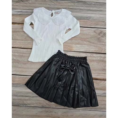 (3-4-5) Yaş İNCİLAY DERİ ETEKLİ TAKIM