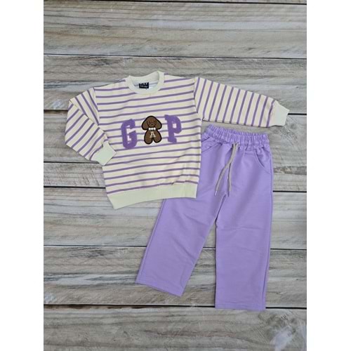 (3-10) Yaş TİNTİNİ GP ÇİZGİLİ MEVSİMLİK TAKIM