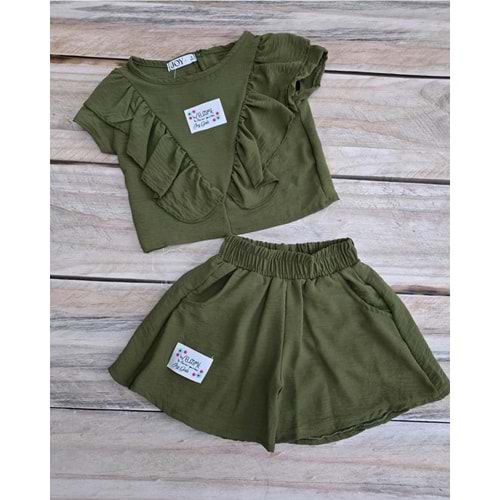 (7-10) Yaş JOY KIDS FIRFIRLI ŞORTLU TAKIM