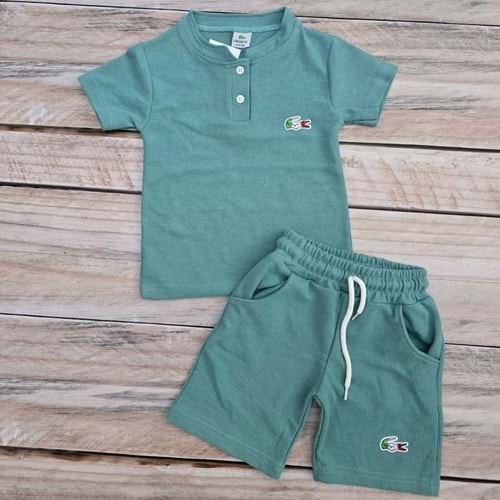 (3-10) Yaş TİNTİNİ LCST BASKILI ŞORTLU TAKIM