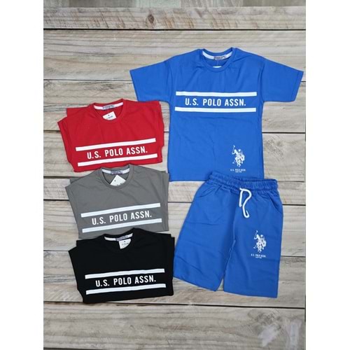 (5-12) Yaş TİNTİNİ UPL BASKILI ŞORTLU TAKIM