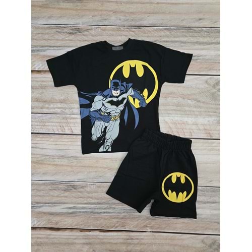 (3-10) Yaş MDY BATMAN DESENLİ ŞORTLU TAKIM