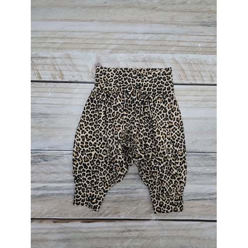 (1-5) Yaş LEOPAR DESENLİ ÇOCUK ŞALVARI