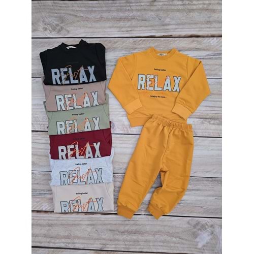 (3-7) Yaş DIGIDIK RELAX DESENLİ MEVSİMLİK TAKIM
