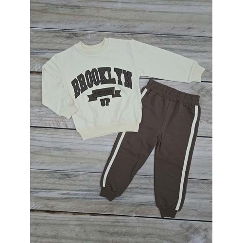 (3-6) Yaş MİSS CLASS BROOKLYN DESENLİ MEVSİMLİK TAKIM